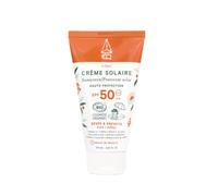 Crème Solaire SPF50 - Famille, bébés et enfants - 150ml - Certifiée BIO par Ecocert
