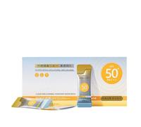Crème solaire SPF50+ PA+++ Pack de voyage portable Long - Protection quotidienne durable, eau - Résistant et non - Graisse pour le visage et les peaux sensibles Corps Usage quotidien en plein air