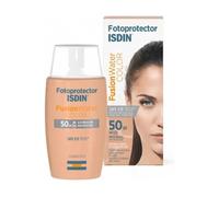 Crème Solaire Teintée Isdin Photoprotector Fusion Water Color 50 - Protection Uvb/Uva Spf 50 - 50 Ml