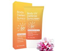 Crème Solaire Visage et Corps | Lait Solaire Visage Non Gras | Texture Légère Confortable Soin Quotidien Maquillage Activités Extérieures Plage Sport Voyage