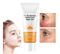 Crème Solaire Visage - Protection Solaire Visage Corps - Lotion Légère Naturelle Résistante À L'eau 30g Pour Voyage Sport Plage Maquillage