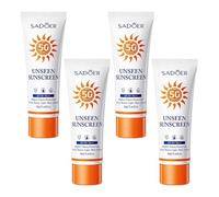 Crème Solaire Visage SPF 50+ 4PCS Crème Protectrice Solaire Écran Solaire Anti UVA/UVB Visage Sun Secure Crème Solaire Visage Et Corps Crème Solaire Hydratant Protection Solaire Lait 50g