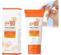 Creme Solaire Visage Spf 90+, Skincare Coreen Creme Solaire, Crème Solaire Pour La Peau, Réparer Hydrater La Peau, Rafraîchissante Et Non Collante, Crème Solaire Hydratante Et Anti-âGe Et Corps (1PC)