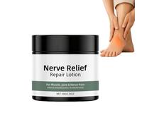Crème Soulagement Nerfs et Neuropathie - Lotion Arnica et Magnésium | Soin Articulations et Muscles, Formule Non Grasse pour Pieds Mains Genoux, Aide Douleur Chronique, Usage Jour et Nuit