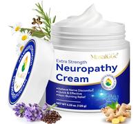 Crème Soulagement Neuropathie 120g, Gel Anti Douleur Nerf, Soulage Engourdissement Picotements Brûlures, Arnica Vitamine B6 Aloe Vera,Crème Apaisante Musculaire & Nerf,Absorption Rapide,Effet Immédiat