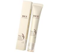 Crème sous les yeux à l ' extrait de riz | Soin quotidien apaisant, Texture légère, Tube portable, Soin du matin, Application du soir