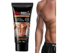Crème Stimulatrice Musculaire Abdominale | Hydratant Raffermissant Ventre | Crème Tonifiante Ventre Abdos,Pour Professionnels Occupés, Débutants Sport, Hommes, Papas, Routine Quotidienne, Télétravail,