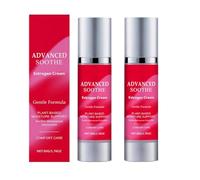 Crème Œstrogène, 2X50G Crème Hydratante Œstriol Progestérone pour Femmes, Crèmes Naturelles Base Œstrogènes pour Femmes, Gel Crèmes Non Collant Symptômes Ménopause Œstriol, pour Soins Corps