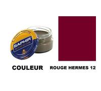 Cirage Saphir pommadier (Crème Surfine) rouge Hermès