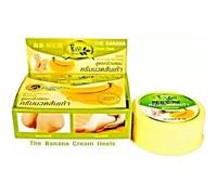 Crème Talons Fissurés à la Banane 30g | Hydratation Intense Pieds Secs & Crevassés | Soin Réparateur Talons, Plante & Peau Rugueuse | Nourrit, Adoucit & Lisse | Formule Naturelle Thaïlande