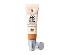 Crème teintée - IT COSMETICS - CC+ Nude Glow SPF 40 - Teinte Tan - Hydratation 24h - Luminosité