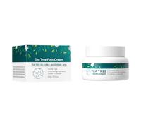 Crème thérapeutique pour les pieds - 60 g - Contient de l'huile d'arbre à thé australienne pour rajeunir les pieds secs et rugueux - Convient pour un usage quotidien - Crème nourrissante pour les