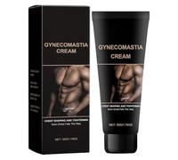 Crème thoracique pour hommes, lotion thoracique raffermissante, façonnement de la crème poitrine, absorbant rapidement, hydratation profonde, 50 g, idéal pour la routine de soins de la peau quotidienn