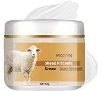 Crème visage 50 g à l'extrait de placenta de mouton et au collagène actif. Crème de jour raffermissante, hydratante et réparatrice. Lotion hydratante intense, ravive l'éclat du teint et améliore l'éla