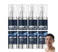 CrèMe Visage 6 En 1 Pour Homme, Hydratant Anti-âGe Pour La RéParation Et Le Raffermissement Des Rides Profondes, Hydratant Visage Et Lotion Anti-Rides Pour Homme, Lotion Visage Pour AttéNuer (4 PCS)