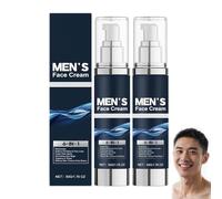 CrèMe Visage 6 En 1 Pour Homme, Hydratant Anti-âGe Pour La RéParation Et Le Raffermissement Des Rides Profondes, Hydratant Visage Et Lotion Anti-Rides Pour Homme, Lotion Visage Pour AttéNuer (2 PCS)