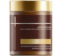 Crème visage à l'astaxanthine, double crème anti-âge à l'astaxanthine et à la vitamine C, lotion hydratante profonde naturelle, liftante et raffermissante