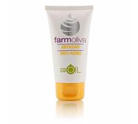 Crème visage anti-âge - 50 ml - Aide à lutter contre le vieillissement - Contient de l'huile d'olive - Effet antioxydant pour la brillance et l'élasticité Farmoliva