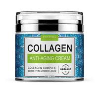 Creme Visage Anti-Age Au Complexe De Collagene Et A L'acide Hyaluronique, 50 Ml, Anti-Rides, Raffermissante, Hydratante Et Nourrissante.