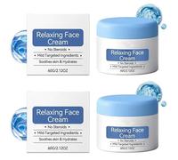 Crème Visage Apaisante, 60 g - Une crème quotidienne apaisante et hydratante, sans hormones, à la formule douce, adaptée aux peaux sèches et sensibles. Rafraîchissante et non grasse.