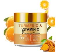 Crème Visage Au Curcuma Et à La Vitamine C, Creme Eclaircissante Hydratante Visage, Creme Eclaircissante Peau Noir Puissant, Crème Hydratante Au Collagène Pour Taches Sombres (1)