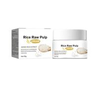 Crème Visage au Riz Réparatrice, Atténue les Ridules, Renforce la Barrière Cutanée, Soin Hydratant Anti-Âge, 50g par Pot