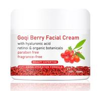CrèMe Visage Aux Baies De Goji, Antioxydant Naturel, Hydrate Et Hydrate, RéDuit Les Rides Et Les Ridules, Raffermit La Peau, Augmente L'éLasticité De La Peau, Pour Tous Les Types De Peau