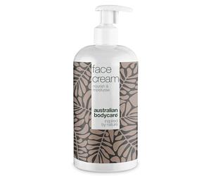 Crème visage contre l'acné et les boutons 500 ml - Hydratant léger avec Bakuchiol, Vitamine E & 4-Terpineol naturel, connu du huile d'arbre à thé