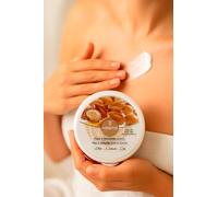 Crème visage & décolleté à l'huile d'argan 125 ml - soin nourrissant & anti-âge, peau douce et protégée