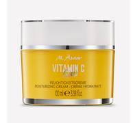 M. Asam VITAMIN C Glow Crème hydratante XXL (100 ml) - Crème visage 24 h à la vitamine C, hydratation intense, effet lissant et raffermissant, particules d'or et curcuma pour un teint éclatant