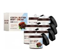 Crème visage et corps de beurre de cacao, crème de vitamine E, lotion pour la peau des hommes pour la peau extrêmement sèche, beurre de cacao et sérum nourrissant profond pour les femmes (7)
