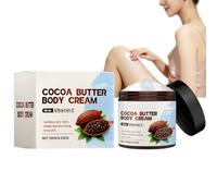 Crème visage et corps de beurre de cacao, crème de vitamine E, lotion pour la peau des hommes pour la peau extrêmement sèche, beurre de cacao et sérum nourrissant profond pour les femmes (1)