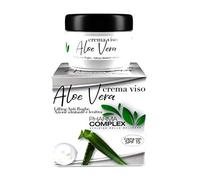 Crème Visage Femme Aloe Vera 50 ml Made in Italy Anti-rides Anti-âge Traitement Régénérant Hydratant Jour Nuit Cosmétiques Beauté Idée Cadeau Crème Anti-Ete