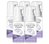 Crème visage hydratante raffermissante effet liftant 2 minutes, crème tenseur instantanée pour le visage, combleur de rides profondes ridules en 2 minutes (5pcs)