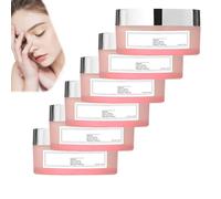 Crème visage raffermissante au champagne,crème raffermissante le cou et hydratant pour le visage,améliore visiblement le teint et la texture de la peau,raffermit la peau du visage et du corps (6 PCS)
