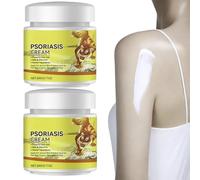 CremePsoriasis, 2 Pièces Crème Réparatrice Pour Le Psoriasiss, Cremes Hydratante Antifongique, Lotion Corporelle Légère Et Apaisante, Pour Hommes Et Femmes Psoriasiss Peau