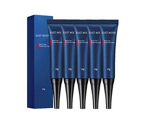 Crèmes Contour des Yeux Hommes,Meilleure crème pour les yeux contre les cernes et les poches, avec acide hyaluronique,Complexe anti-âge pour réduire les cernes, Rides - Lignes fines - pour hommes (4)