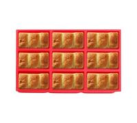 Crèmes De En Silicone - 9 Moule De Four De Cavité, Mini Poêles Antiadhésives | Moule Rectangle Pour Cheesecake, De Maïs, Brownie, Chocolat, Petits Poêles, Four Au Silicium