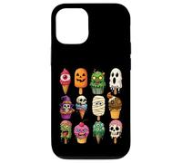 Crèmes glacées d'halloween et Cupcakes Monstres Horreur Effrayant drôle Coque pour iPhone 12/12 Pro