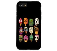 Crèmes glacées d'halloween et Cupcakes Monstres Horreur Effrayant drôle Coque pour iPhone SE (2020) / 7/8