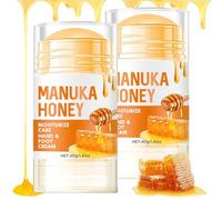 Crèmes Pieds Anti-Crevasses, Crème Hydratante pour Pieds Secs et Crevassés et Fissures, Crème Réparatrice au Miel, pour Adoucir et Moisturizer les Mains et les Pieds Secs, Craquelés et Rugueux (2)