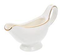 Crémier en Céramique pour Lait et Eau, Pot à Lait Blanc Pratique