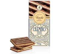 Cremino 1878 Tablet,110 G-Milk And Hazelnut Chocolate Gianduja And White Chocolate With Marzipan-Gluten Free