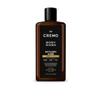 Cremo Rich-Lathering Distiller's Blend Gel douche pour homme, un mélange élevé avec des notes de bourbon du Kentucky, de vétiver fumé et de chêne américain, 40 ml