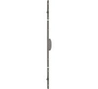 Crémone 1876 fouillot 17mm longueur 1200mm cote D 600mm 3 galets - - MAP-1876F171200