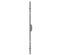 Crémone 1876 fouillot 25mm longueur 1800mm cote D 900mm 3 galets - - MAP-1876F251800