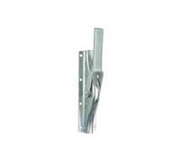 Crémone à levier en applique 902 pour tringle carrée 14 mm - Boîtier tôle zingué - 3 coulisseaux