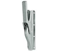 Crémone à levier en applique 902 pour tringle carrée 16 mm - Boîtier tôle zingué - 4 coulisseaux