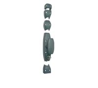 Jardinier Massard – Crémone classique porte cochère RY180 J041607 Ø18 finition apprêt bouton à clé
