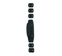 Crémone classique RY 51 peint époxy noir Bouton standard - JARDINIER MASSARD - J041110